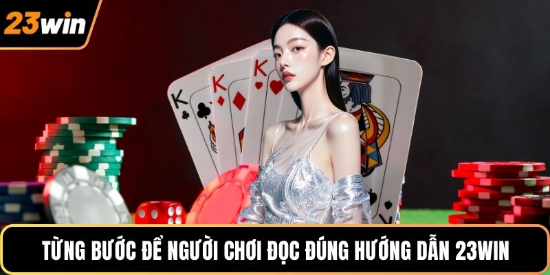 Từng bước để người chơi đọc đúng hướng dẫn 23WIN